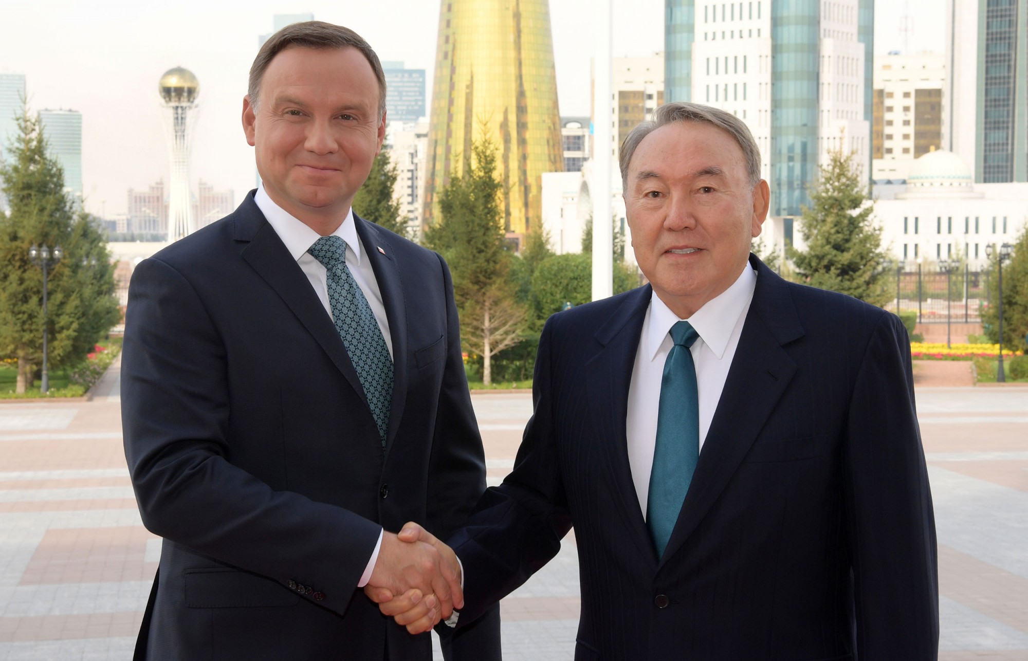 President Nazarbayev met with Andrzej Dudu​​​​​​​ 