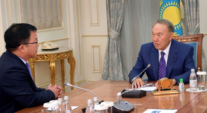 President Nazarbayev met with Yuri Pya
