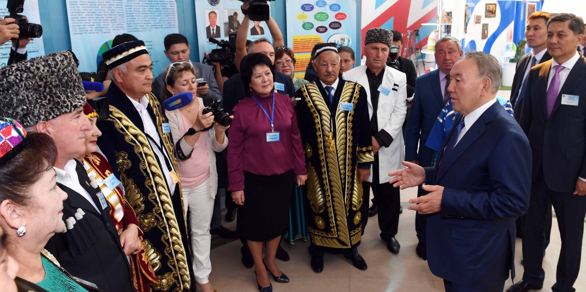 Nazarbayev is on a working trip in Zhambyl region