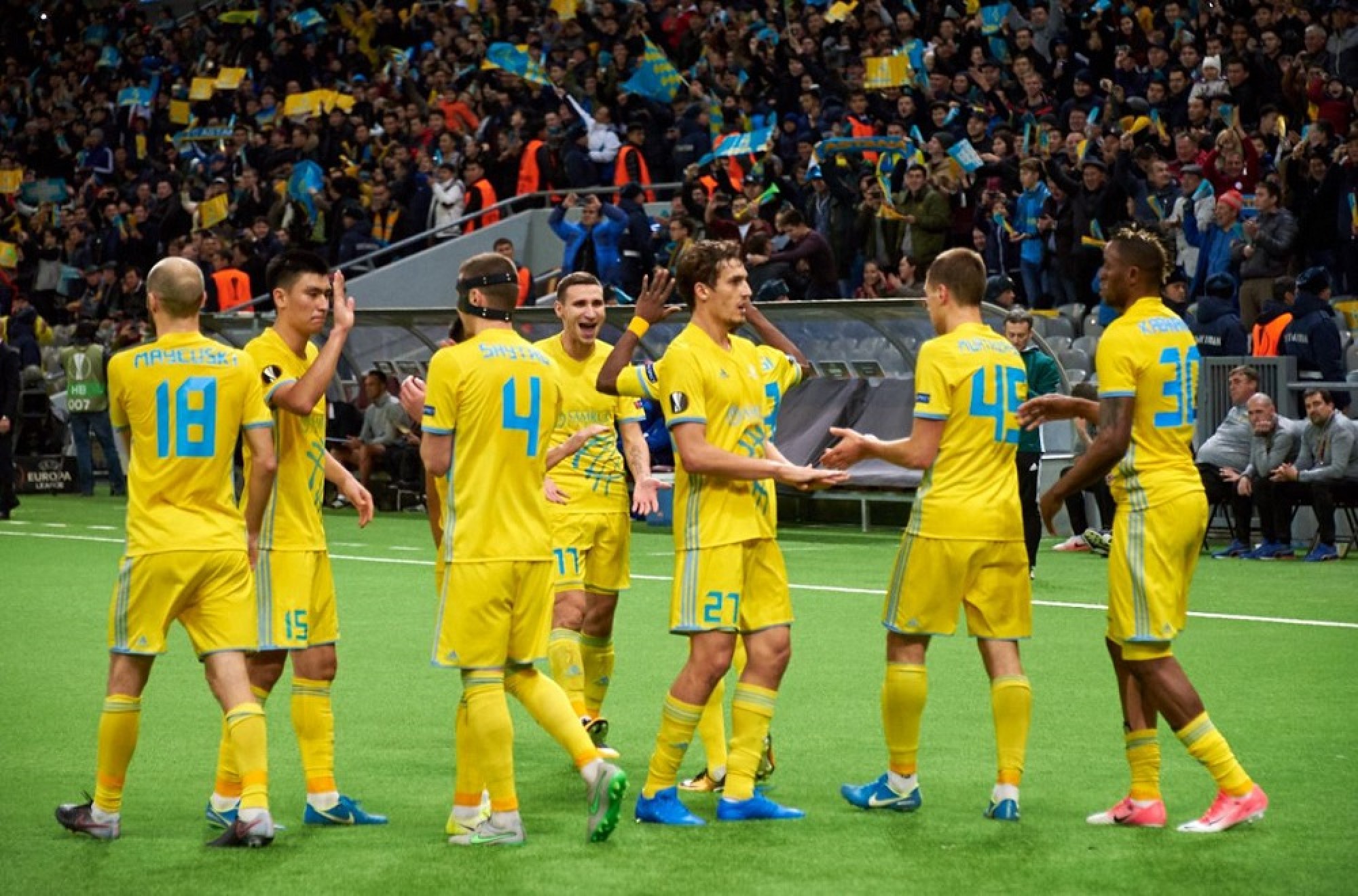 FC Astana players arrived in Israel to play with Maccabi