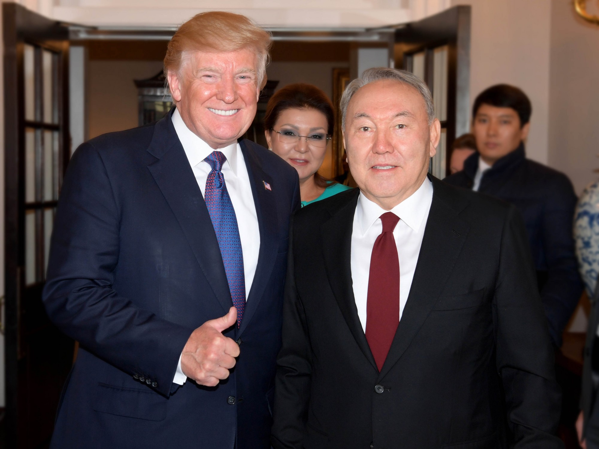Nursultan Nazarbayev: Kazakhstan highly appreciates US political support