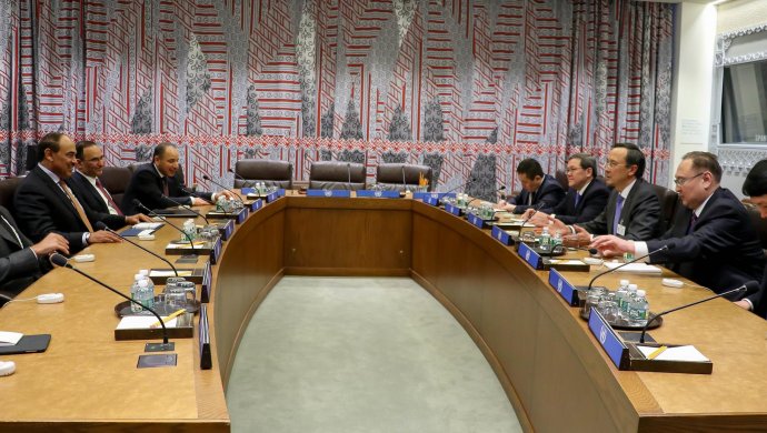 Minister Abdrakhmanov participates in UN Secretary General’s meeting