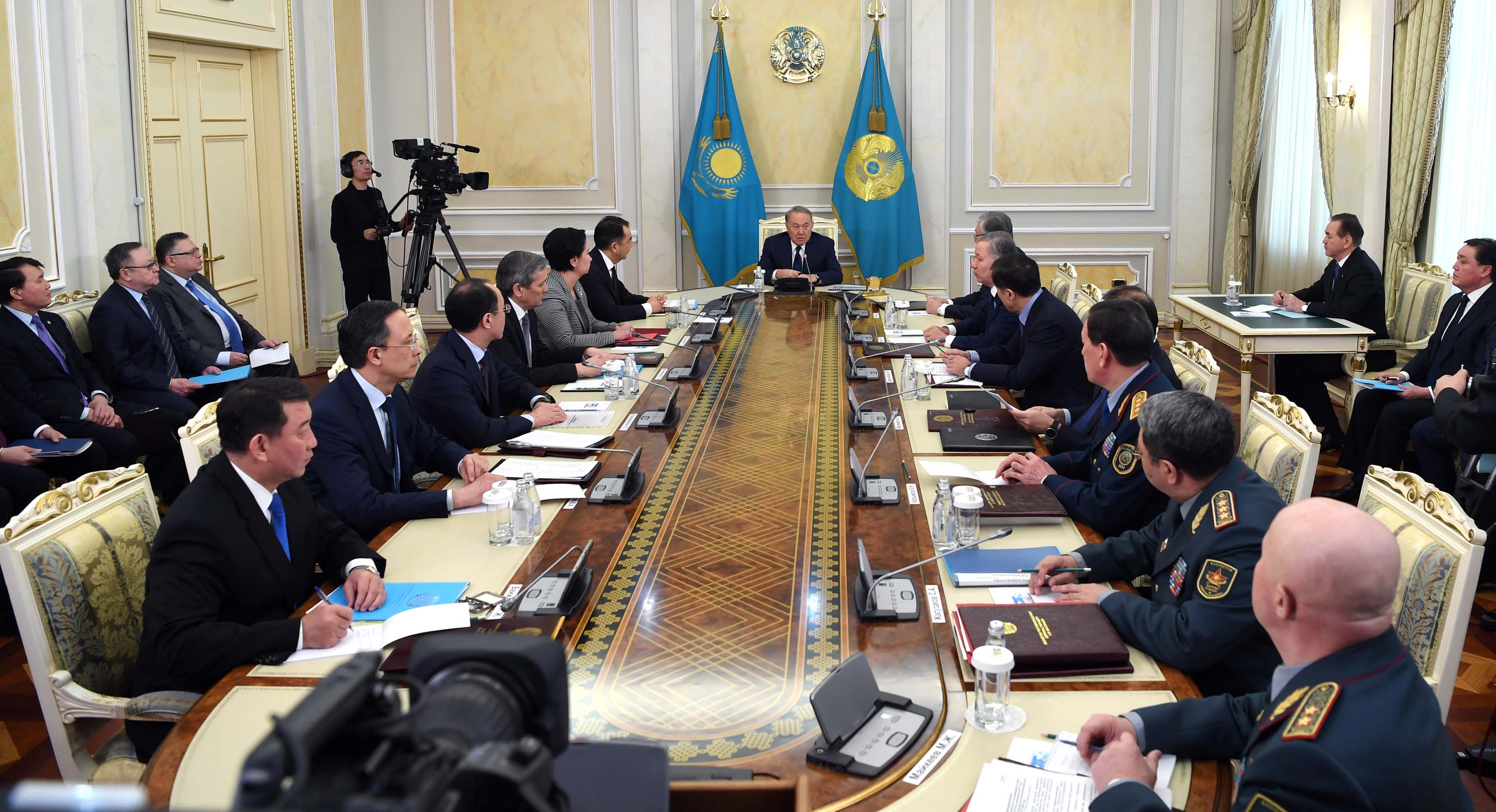 President Nazarbayev chairs Security Council session