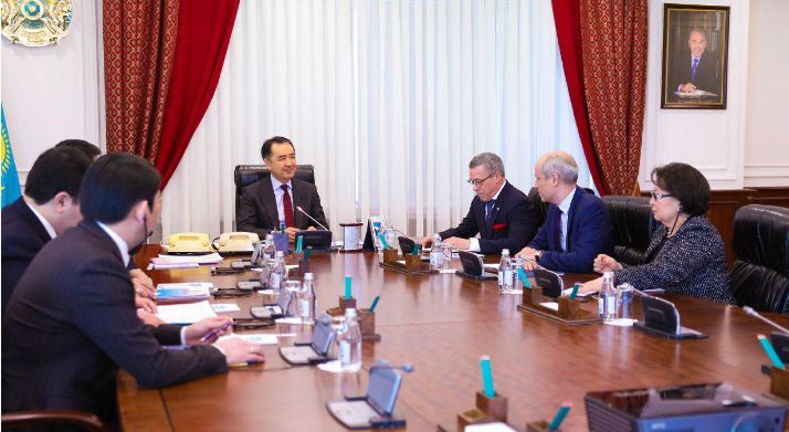Sagintayev discusses prospects for expanding cooperation with Gerard Fries