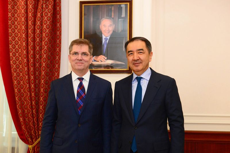 Bakytzhan Sagintayev meets Chevron’s president for Eurasia, Middle East exploration and production