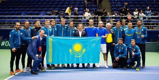 Kazakhstan and Croatia lineup announced for Davis Cup match