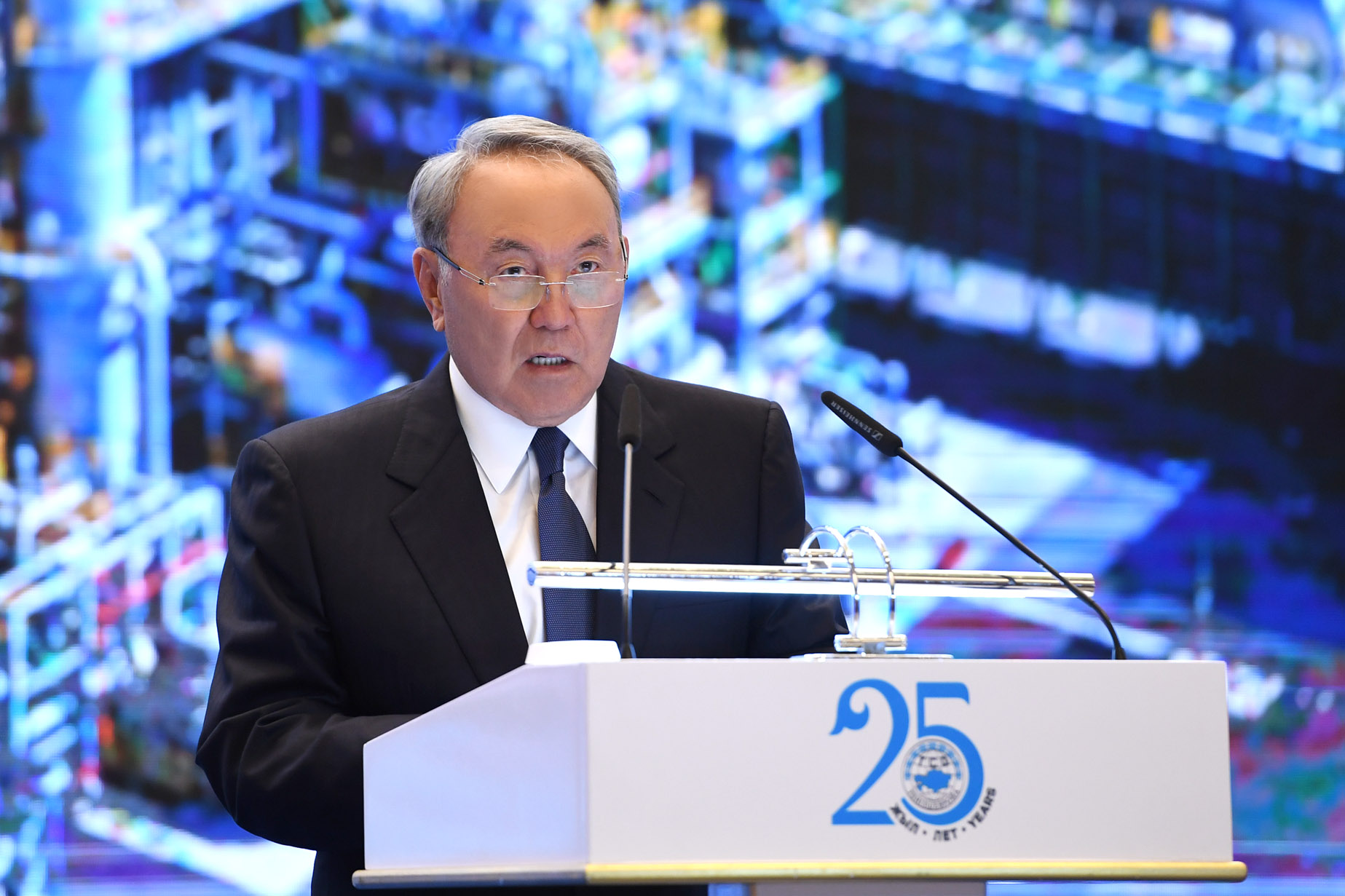 Kazakh President participates in solemn event dedicated to the 25th anniversary of Tengizchevroil