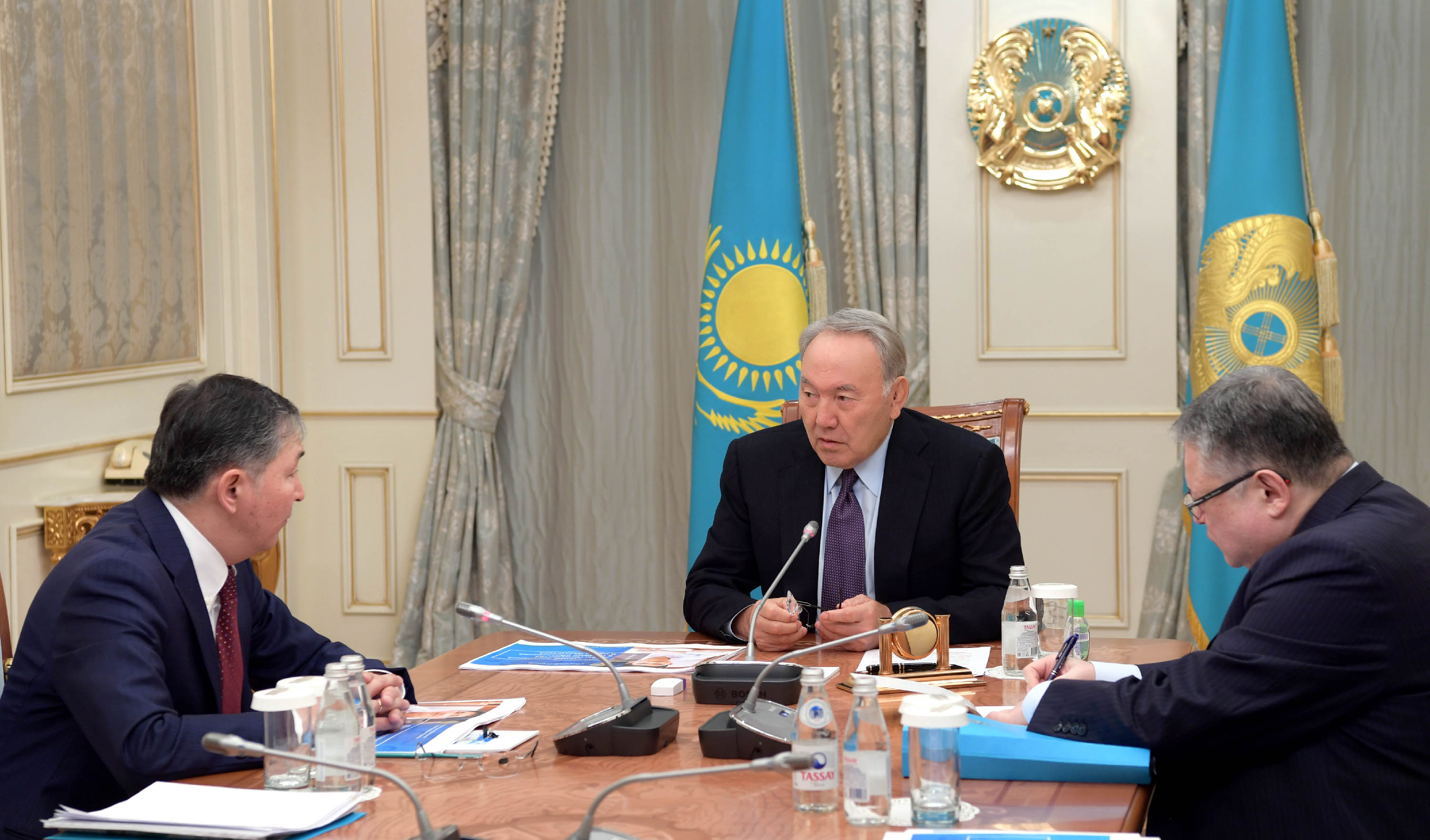 Kazakh President meets with Minister of Education and Science, Yerlan Sagadiyev