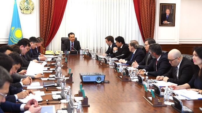 PM meets with members of the Board Kazakhstan Foreign Investors’ Council Association