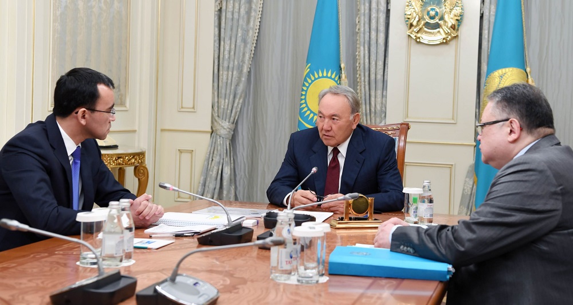 Kazakh President meets with first deputy chairman of Nur Otan party
