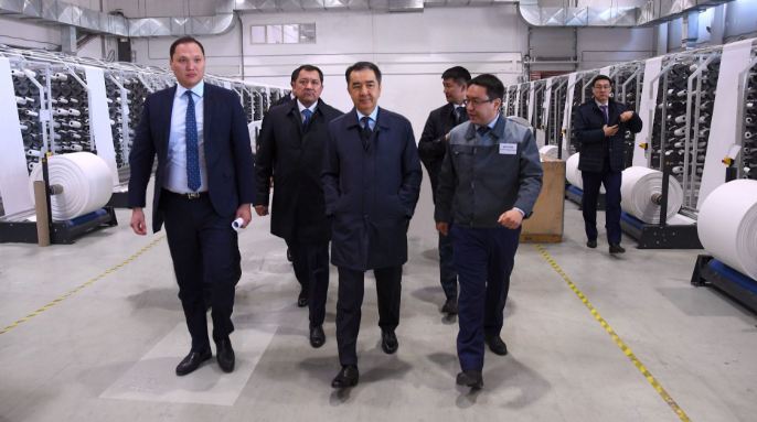 PM visits Industrial Petrochemical Technopark in Atyrau