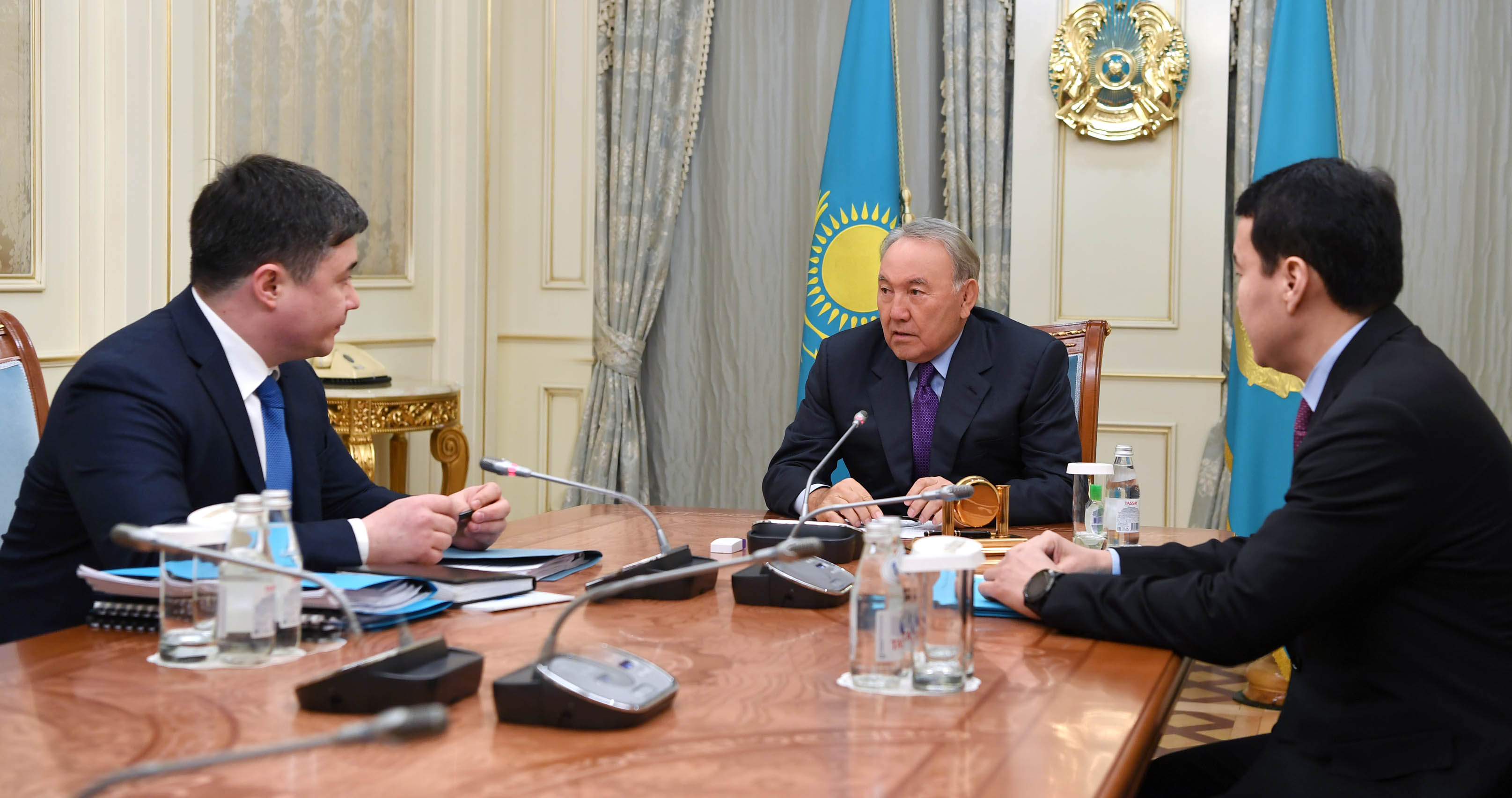 Kazakh President receives Minister of National Economy, Timur Suleimenov