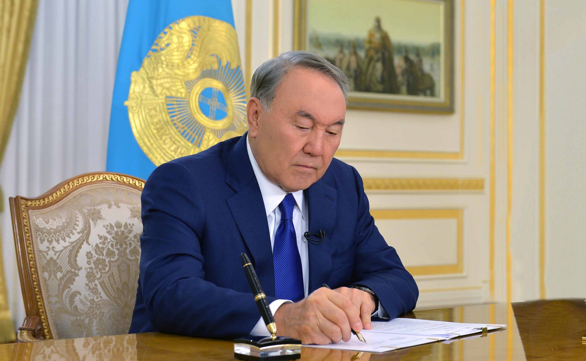 Kazakh President signs a law to improve People's Assembly activity