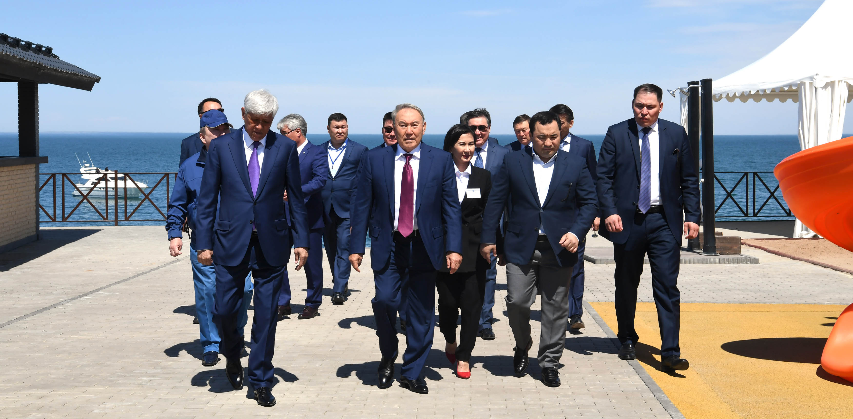 Nursultan Nazarbayev pays a working visit to Almaty region