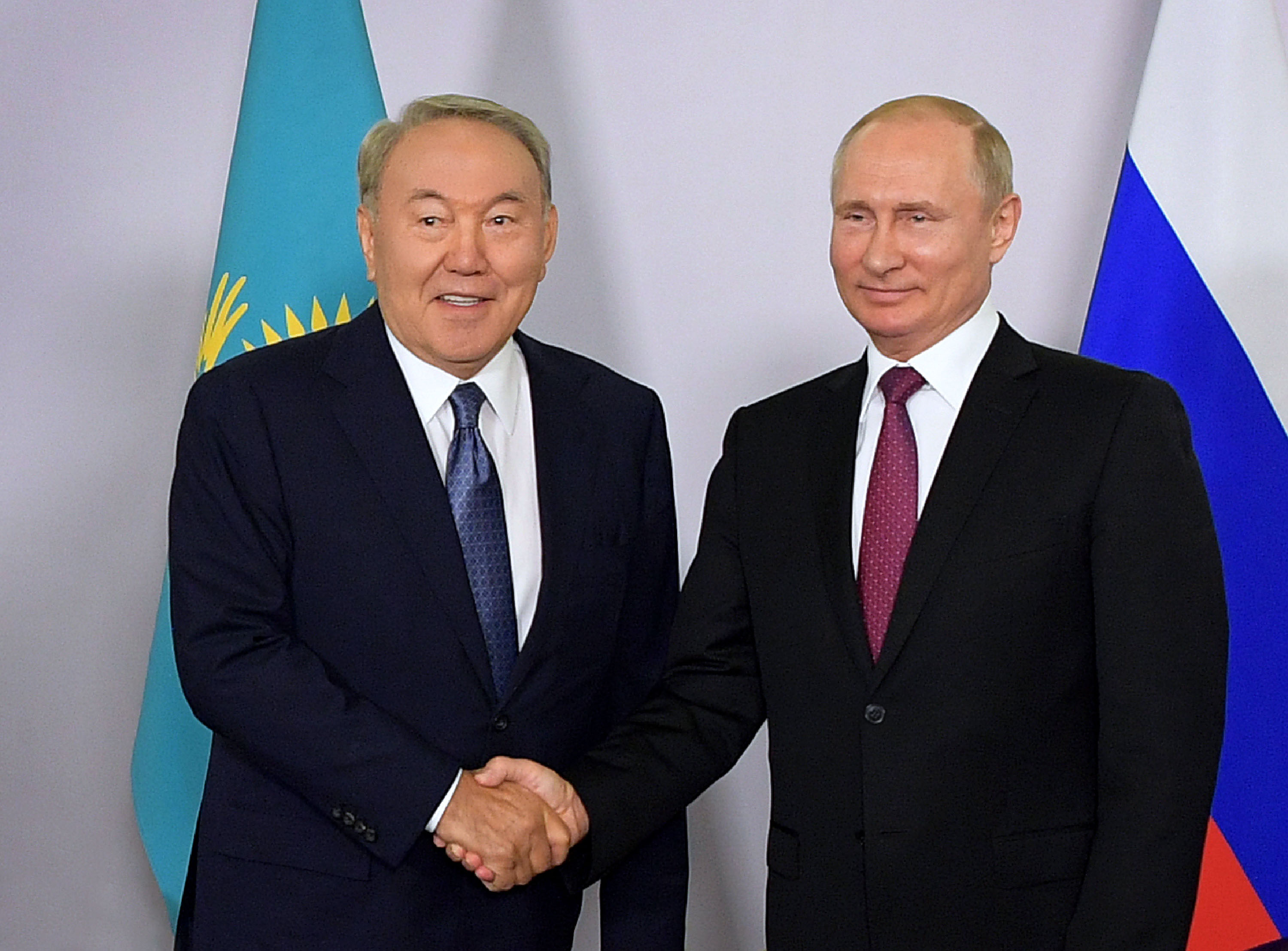 Kazakh President holds a meeting with President of the Russian Federation