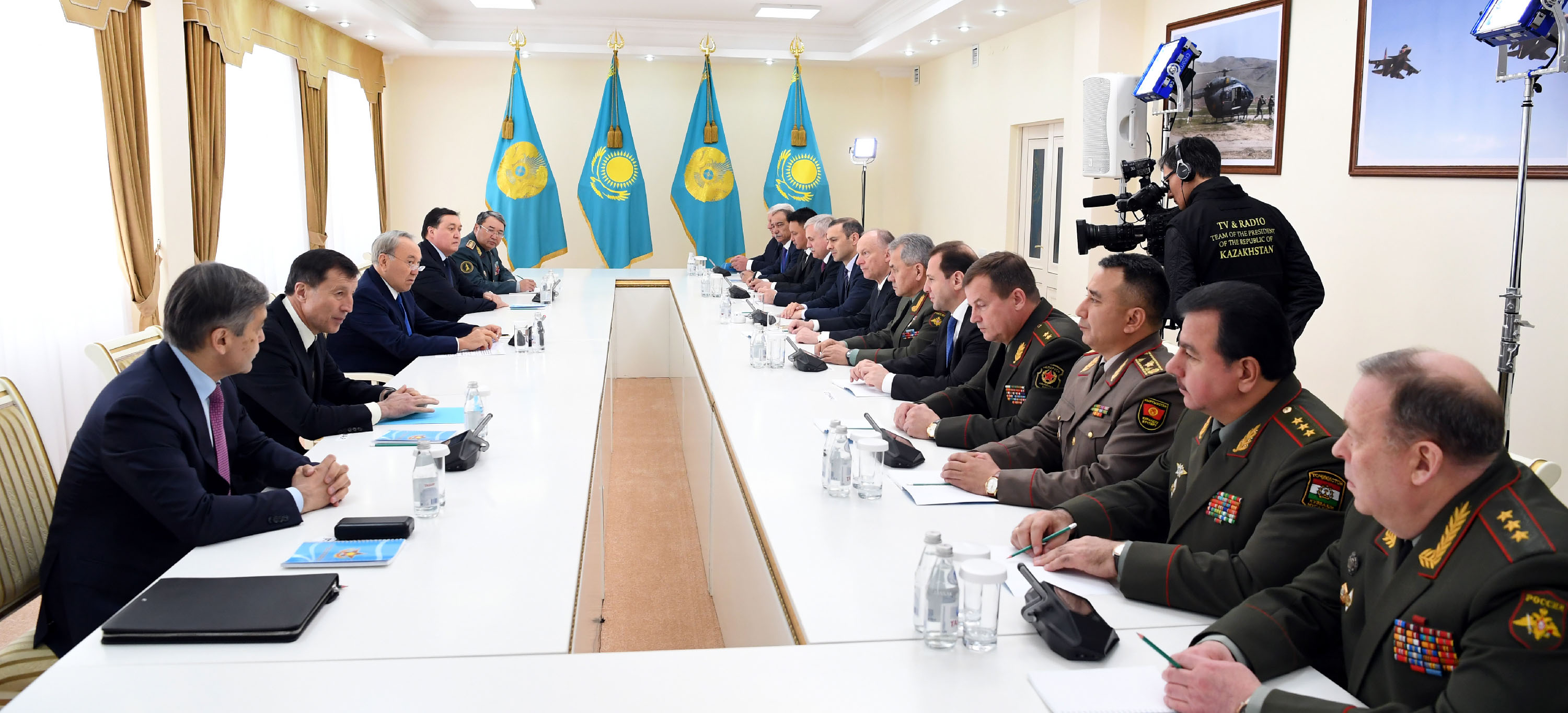 The President meets with Defense Ministers of CSTO member states