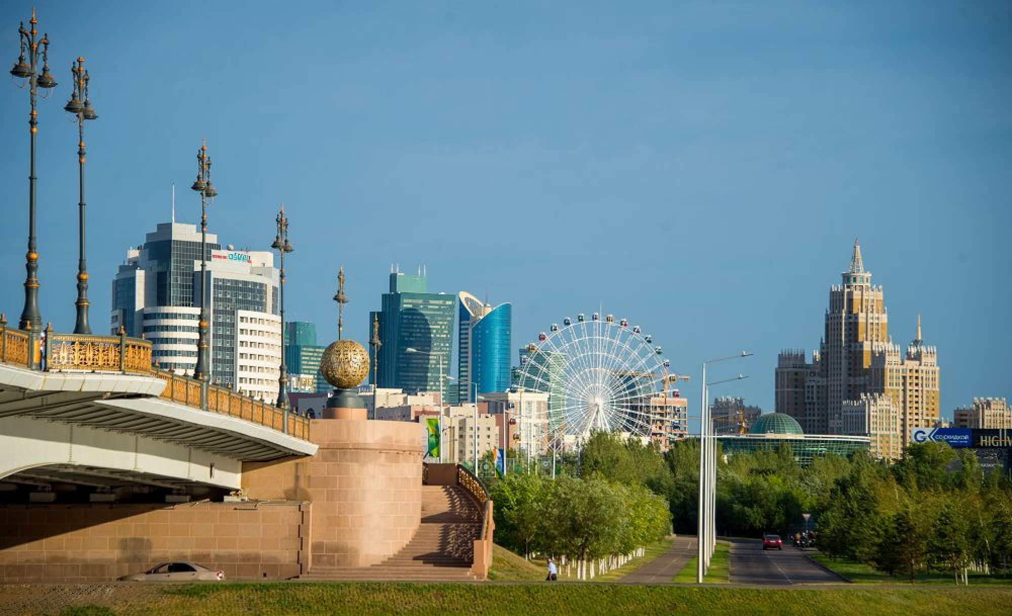 The architectural appearance of Astana presented in Spain