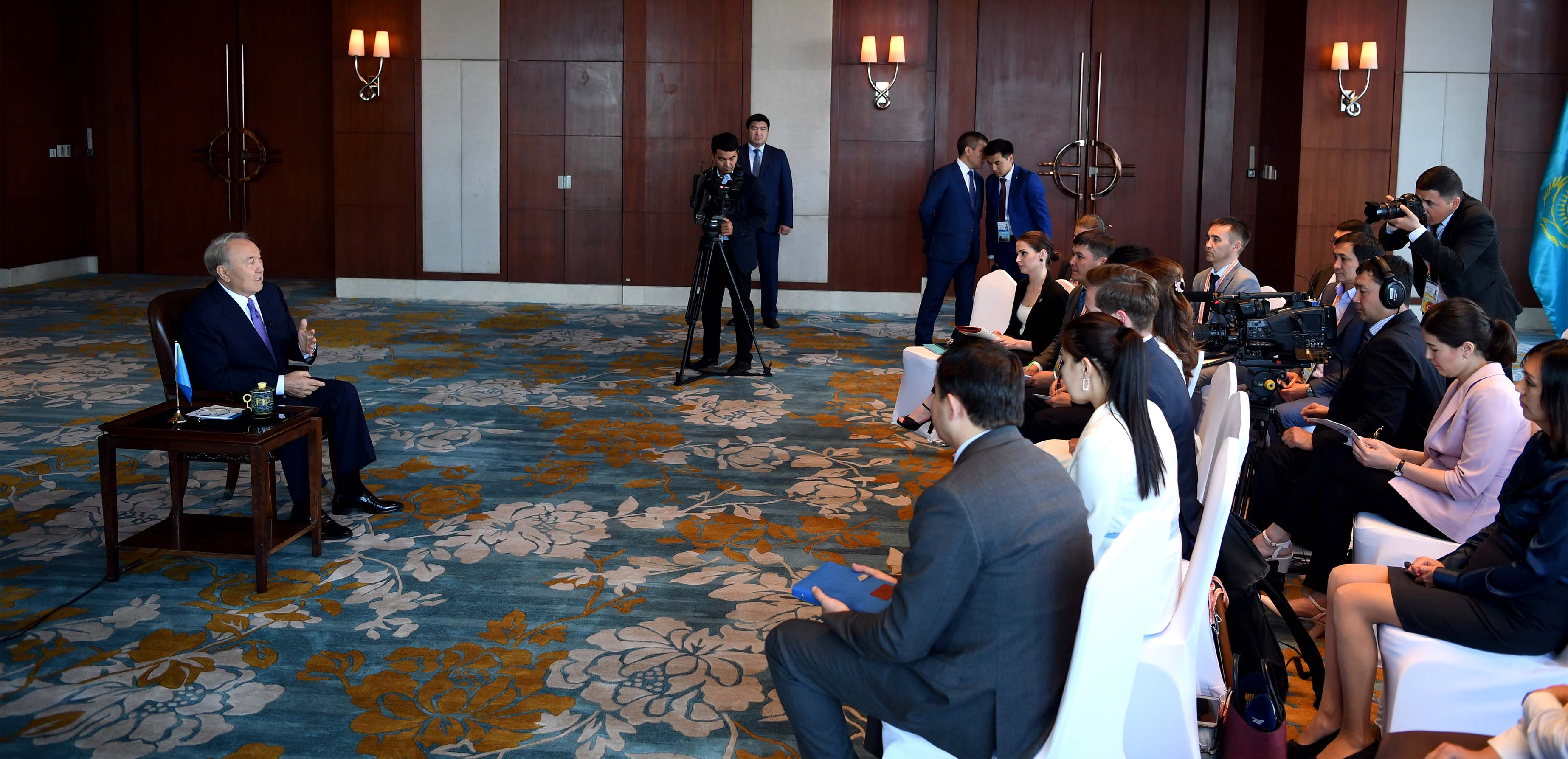 Kazakh President made a briefing for media representatives on results of the visit to the People's Republic of China