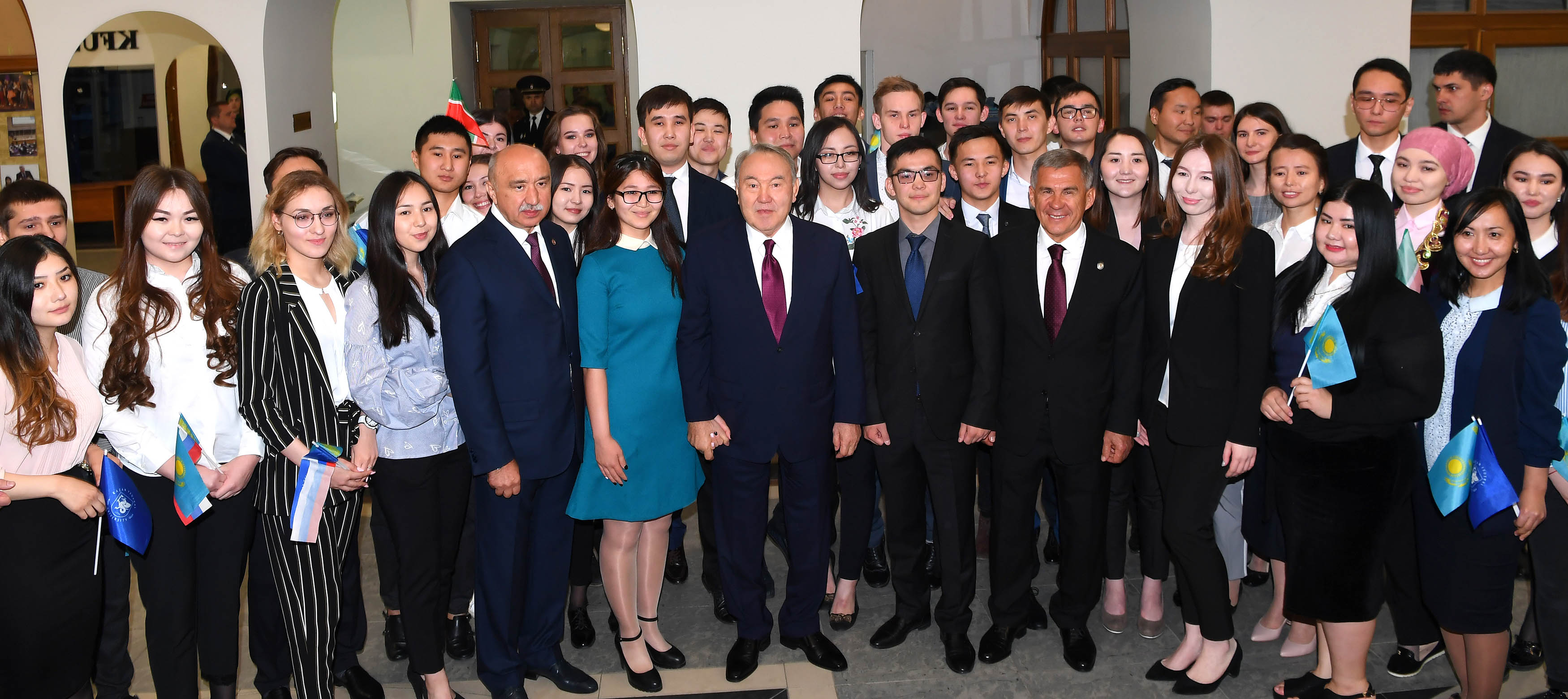 Kazakh President visits to Kazan Federal University