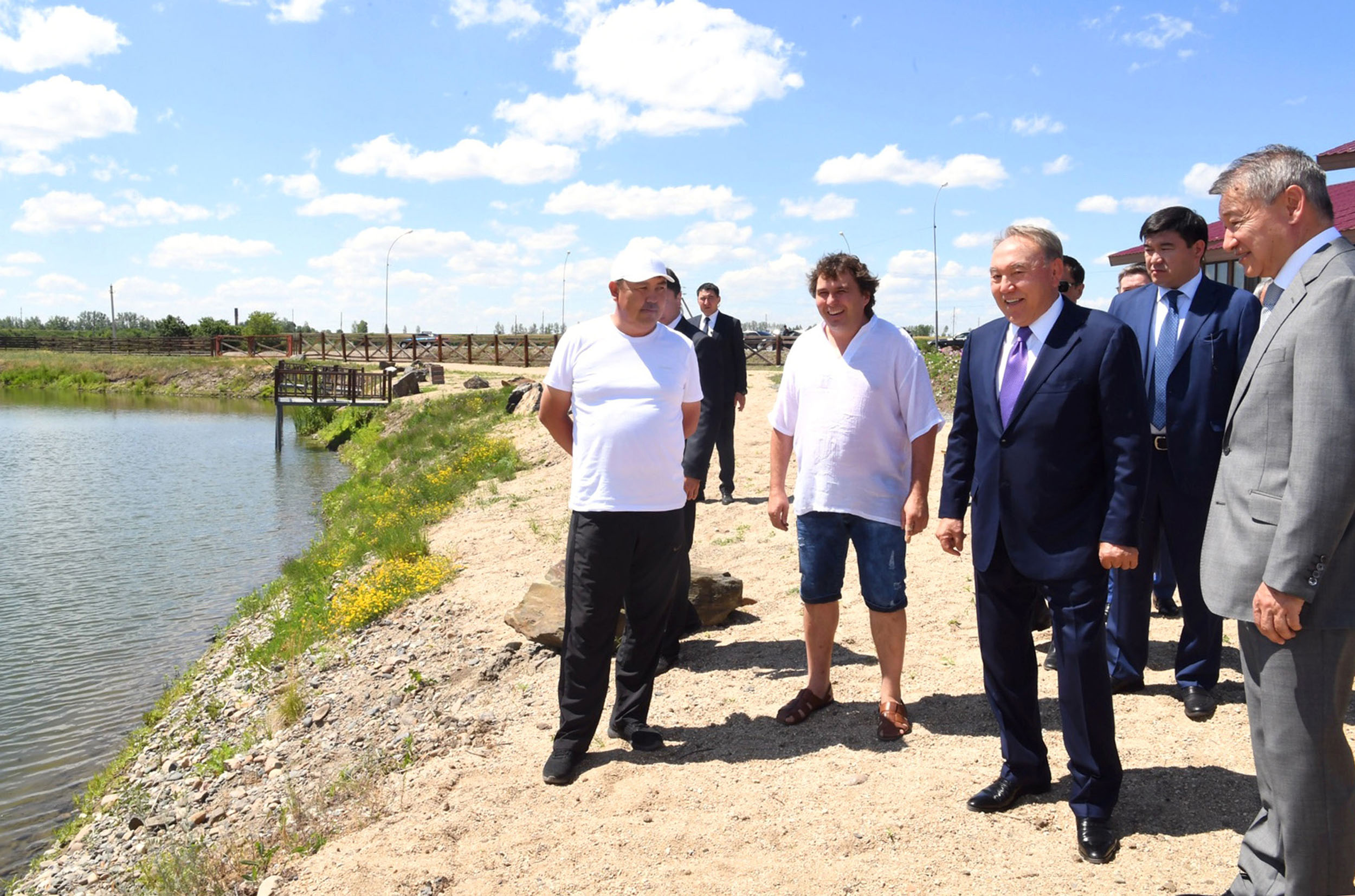 Kazakh President visits OstFish LLP