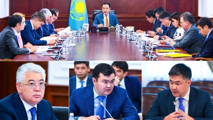 Bakytzhan Sagintayev holds a meeting on attracting investments, developing industrialization and tax policy