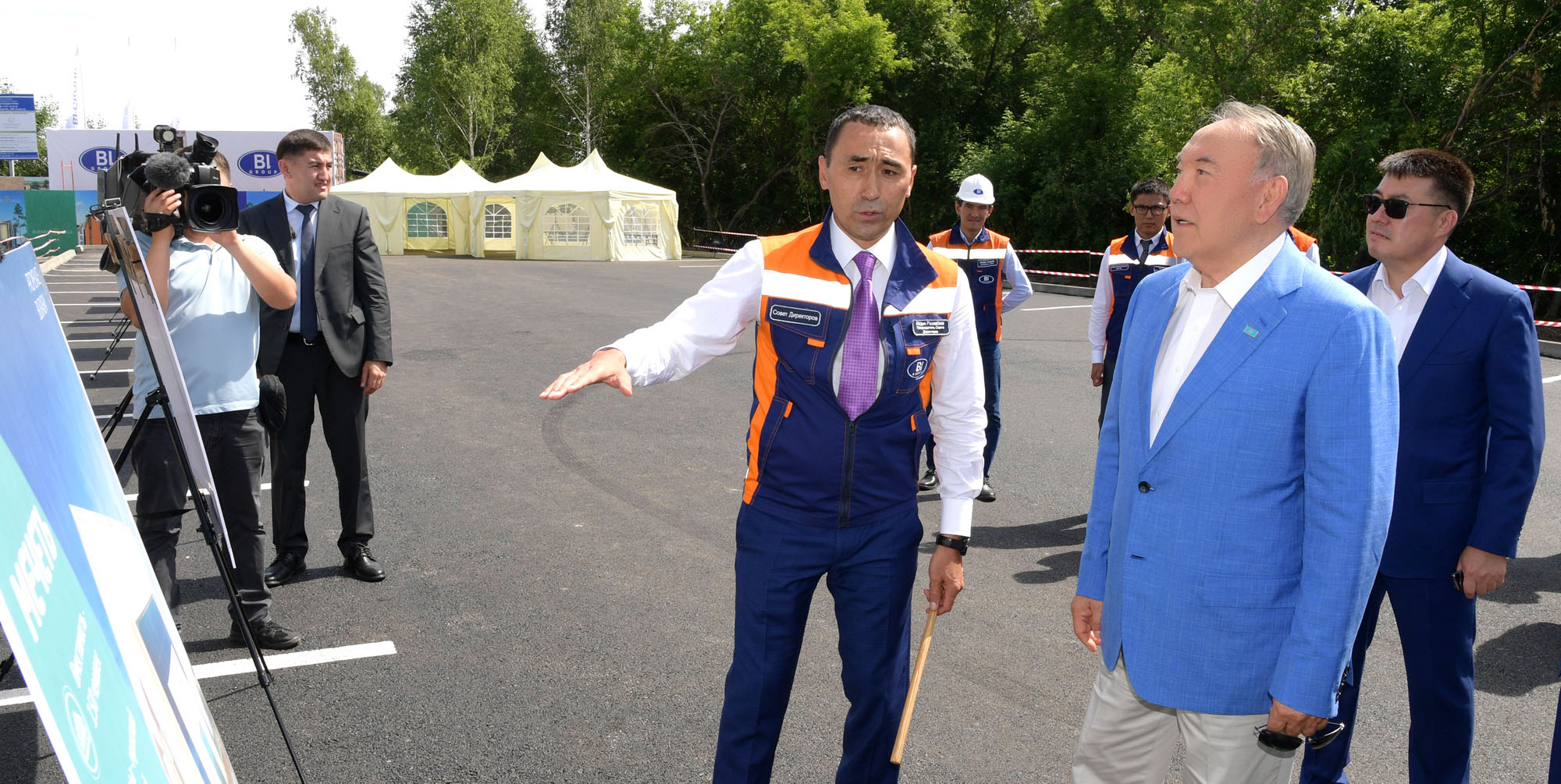 Nursultan Nazarbayev got acquainted with Promenade Burabay construction plans