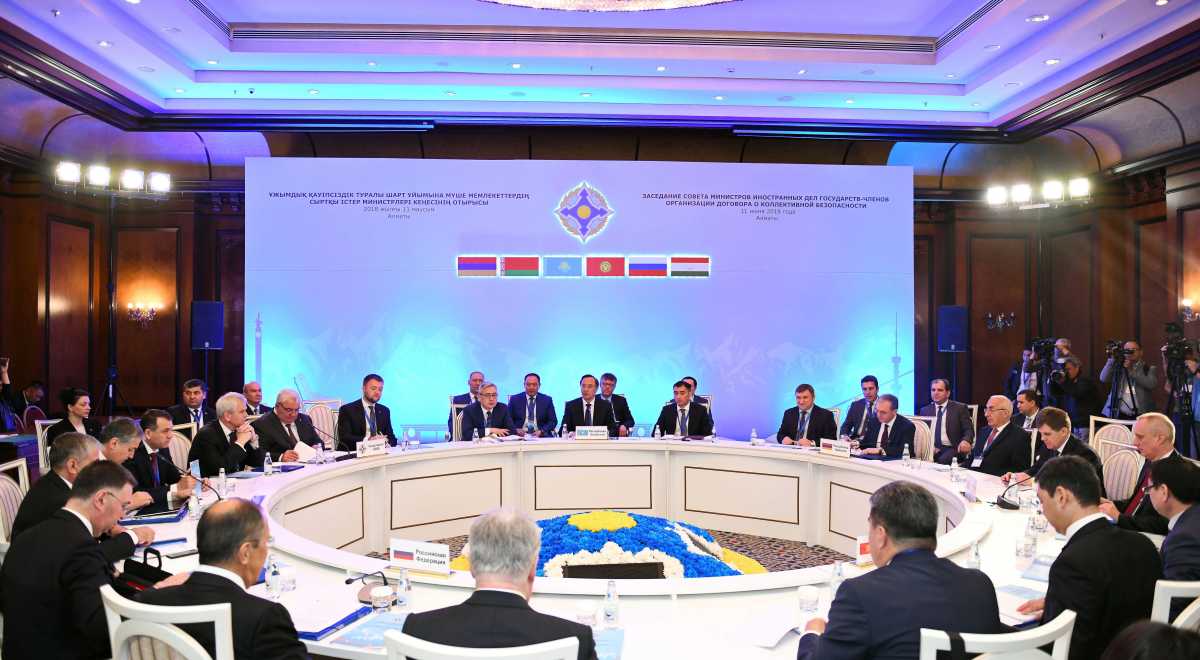 CSTO Foreign Ministers in Almaty Discuss Organization’s Upcoming Summit Chaired by Kazakhstan