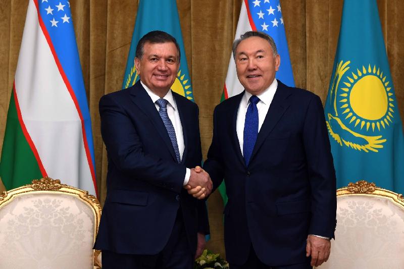 Nursultan Nazarbayev congratulates Shavkat Mirziyoyev on his birthday
