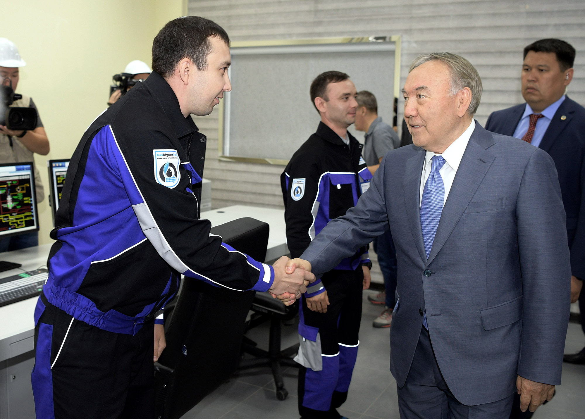 Kazakh President visits to Pavlodar Petrochemical Plant LLP