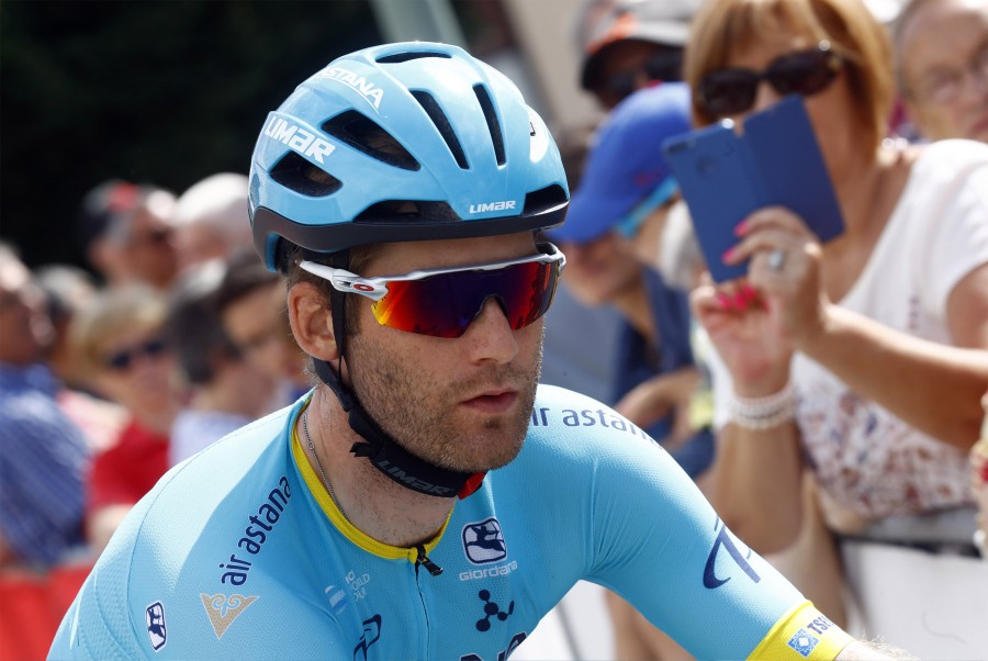 Houle and Grivko on an attack in Tour of Denmark Stage 1