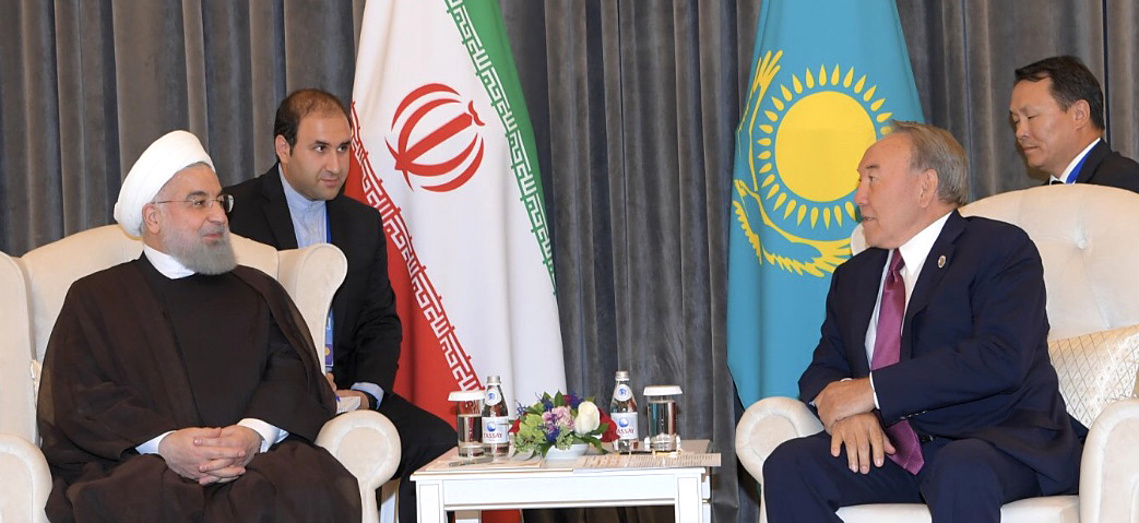 Kazakh President meets with President of the Islamic Republic of Iran 