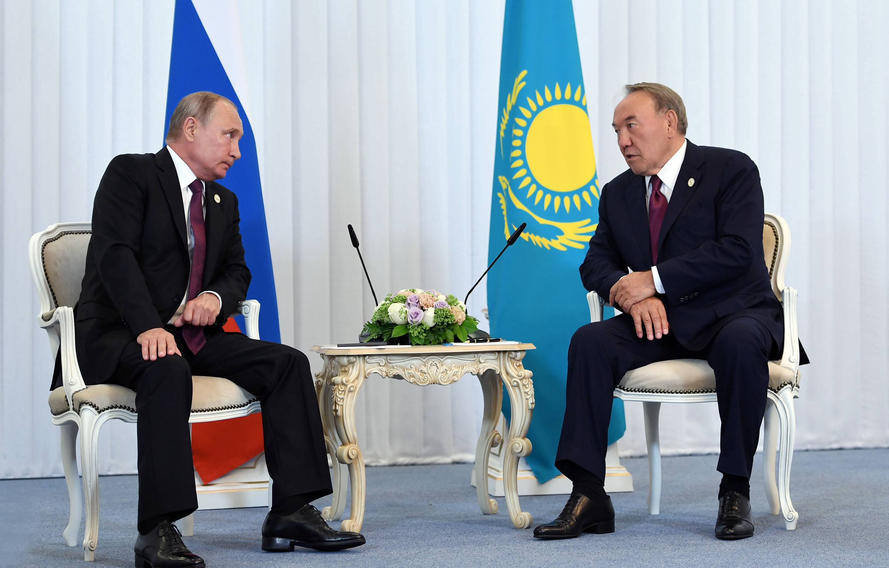 Kazakh President meets with President of the Russian Federation Vladimir Putin