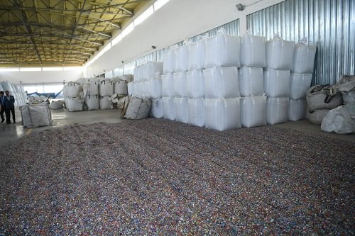 Textile fibers to be produced from plastic bottles in Turkestan region