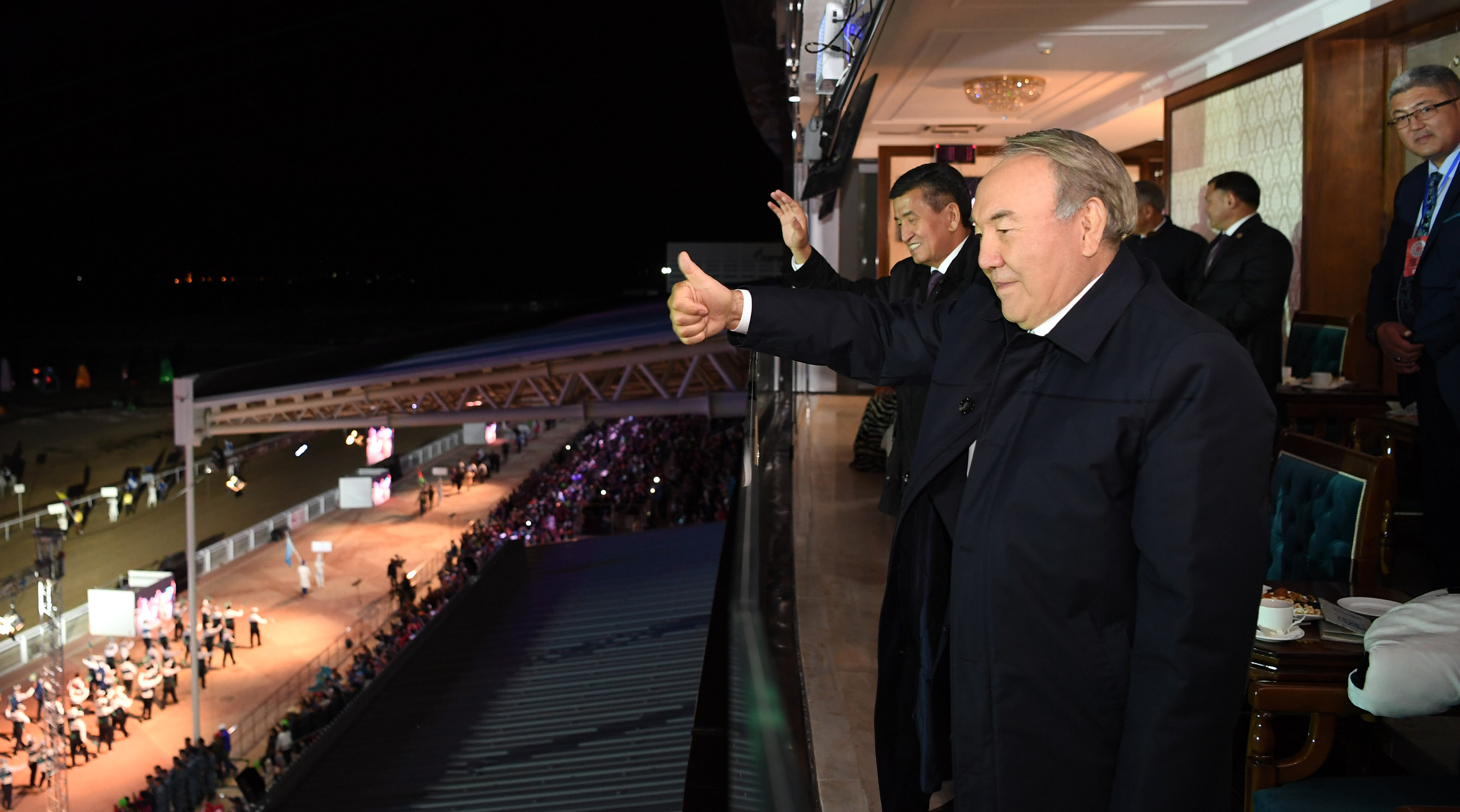 Kazakh President participates in the opening ceremony of the III World Nomad Games