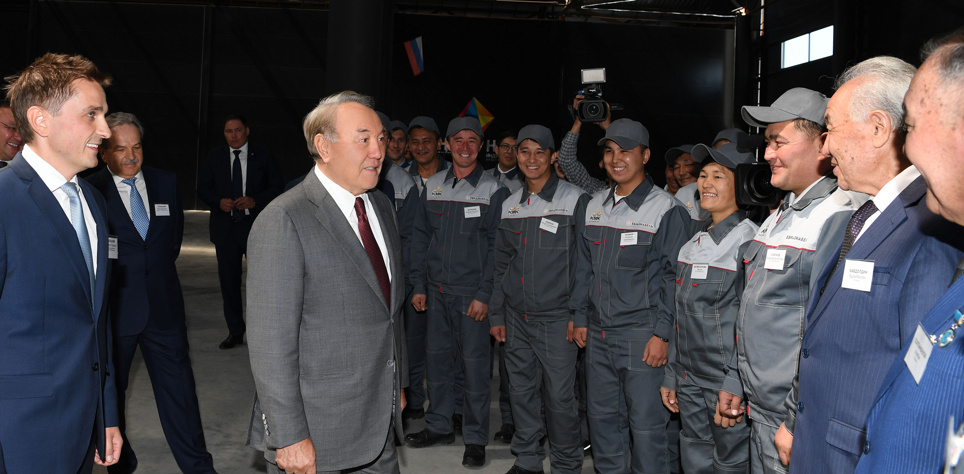 The Head of State visits the industrial zone of Almaty