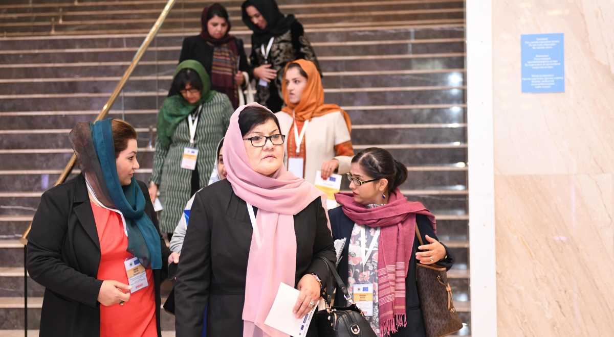 ​Conference Empowering Womenin Afghanistan Opens in Astana
