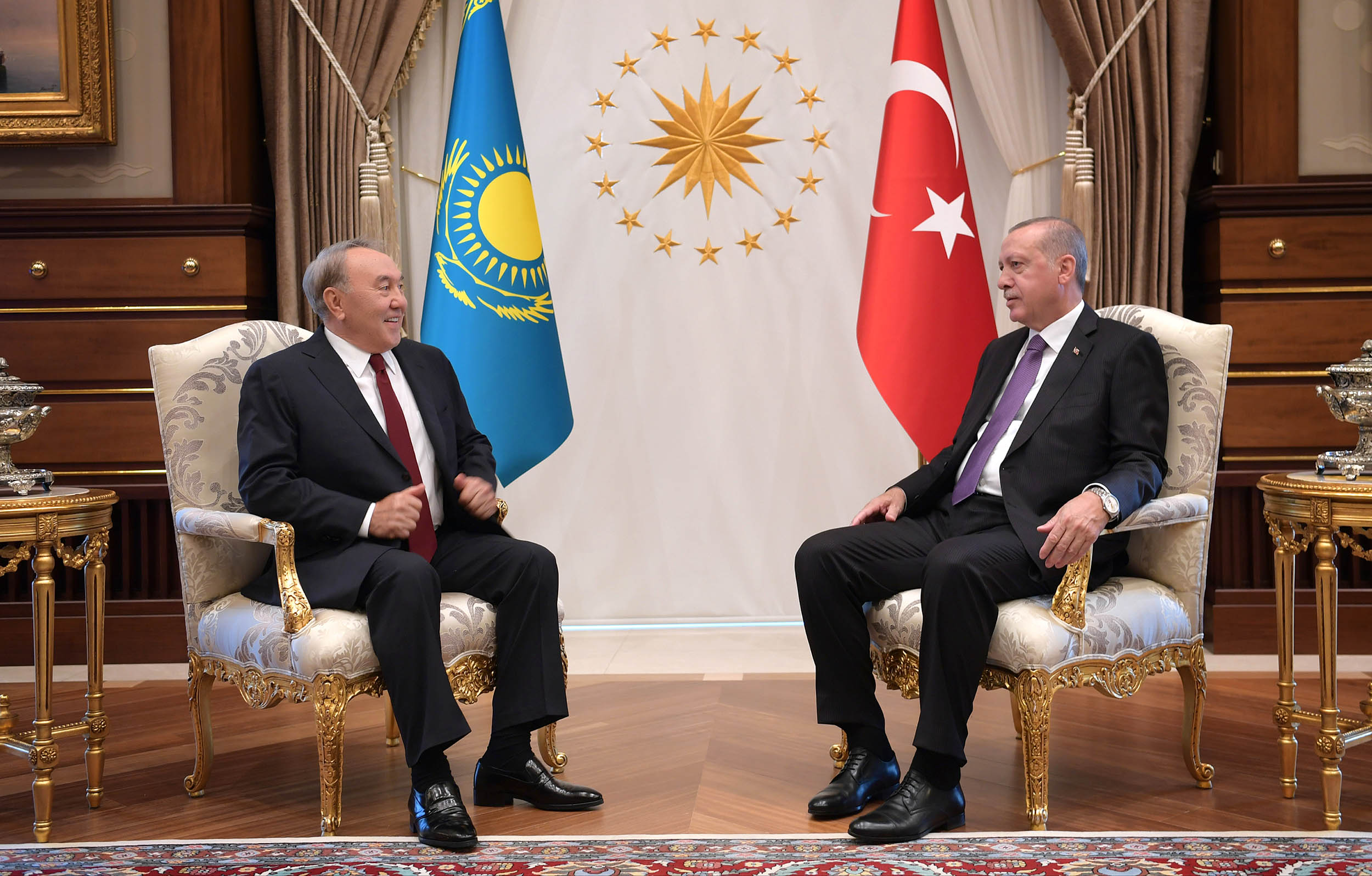 Kazakh President meets with Recep Tayyip Erdogan