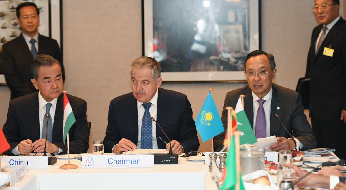 Tajikistan takes up chairmanship at CICA