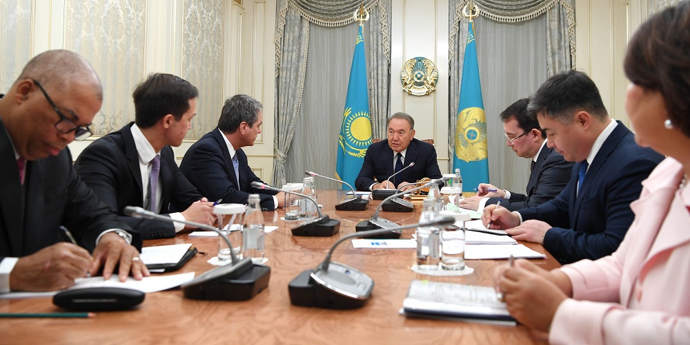 Nursultan Nazarbayev meets with Director-General of the World Trade Organization