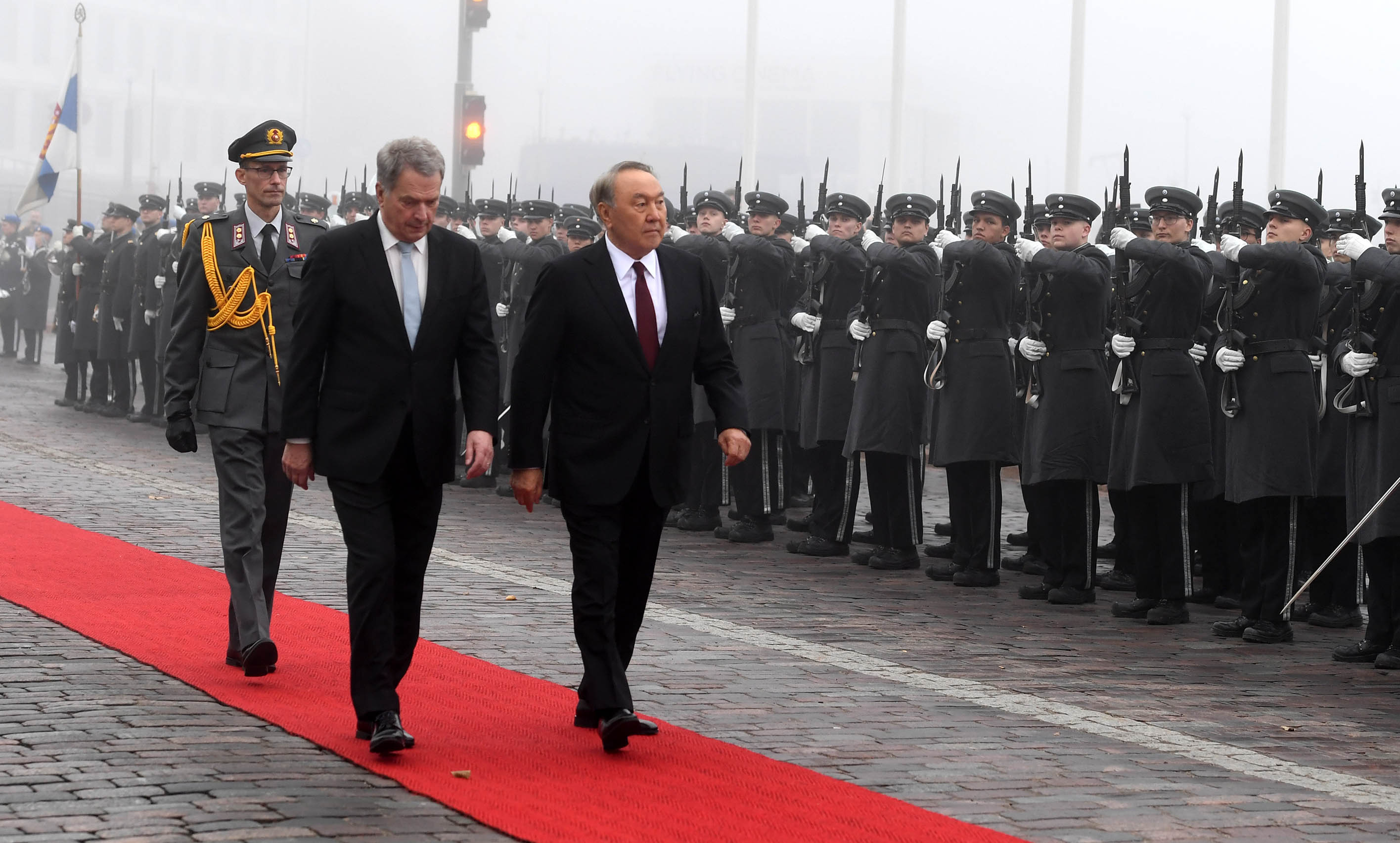 Kazakh President meets with President of the Republic of Finland Sauli Niinistö