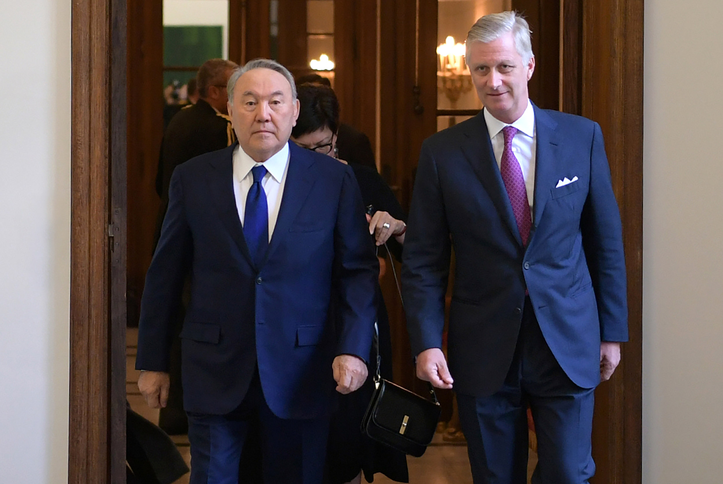 Kazakh President meets with King Philippe of Belgium