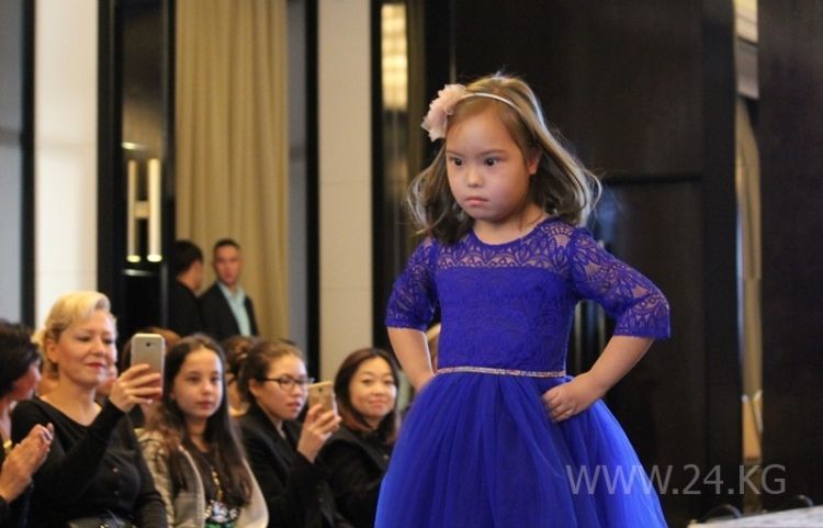 Bishkek hosts 3rd fashion show with participation of children with Down syndrome 