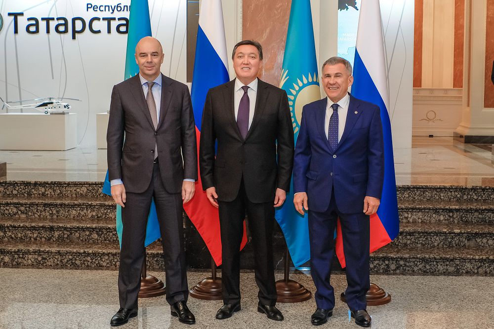Askar Mamin and Anton Siluanov held meeting of Kazakhstan-Russia intergovernmental commission in Kazan