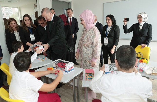 President Erdoğan opens largest school for the disabled in Turkey