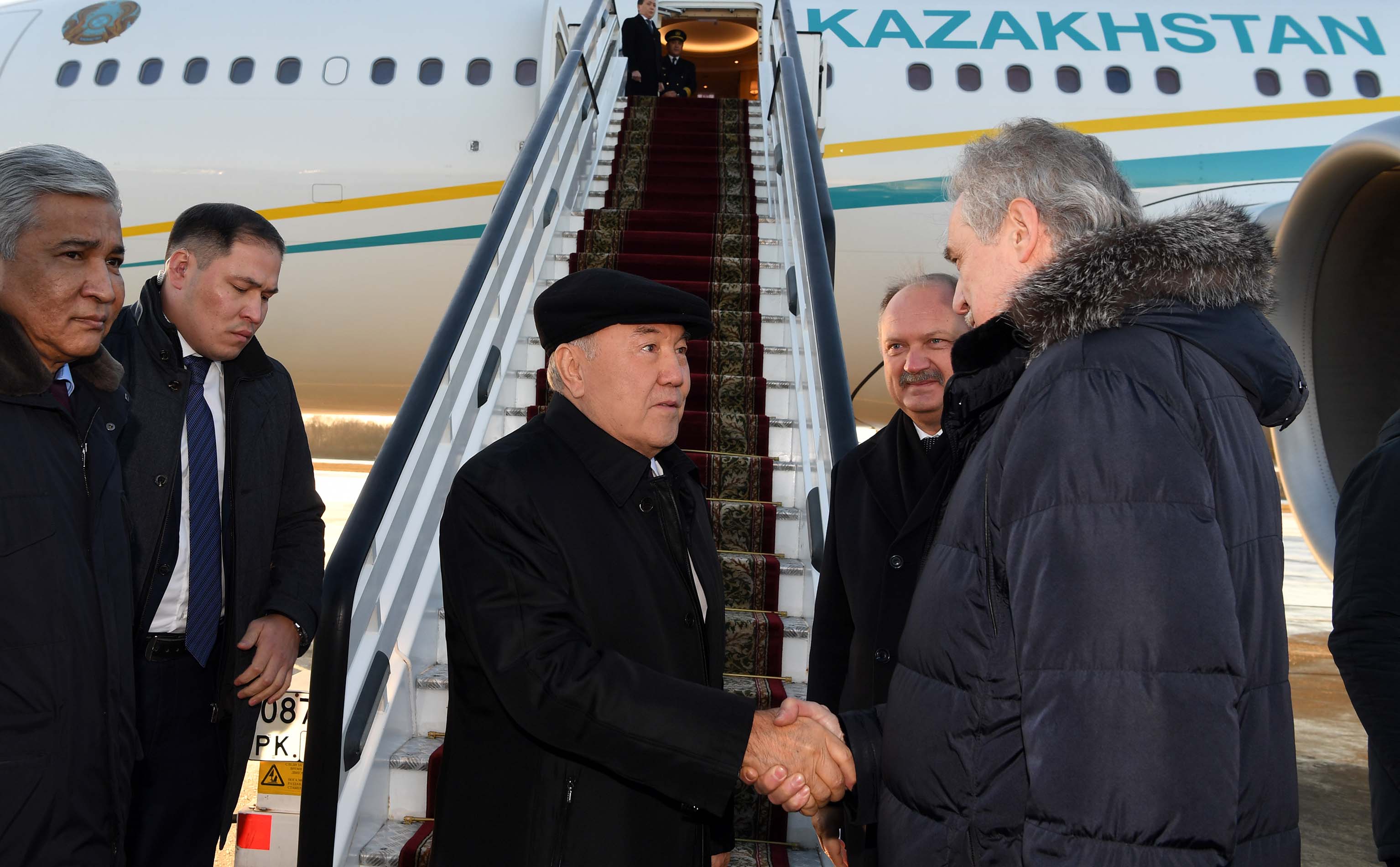 Nursultan Nazarbayev starts working visit to the Russian Federation