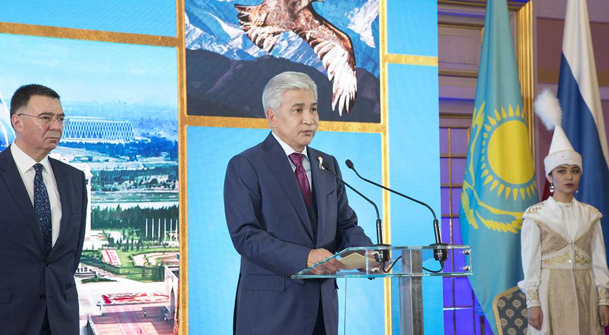 A state reception was held in Moscow on Independence Day of Kazakhstan