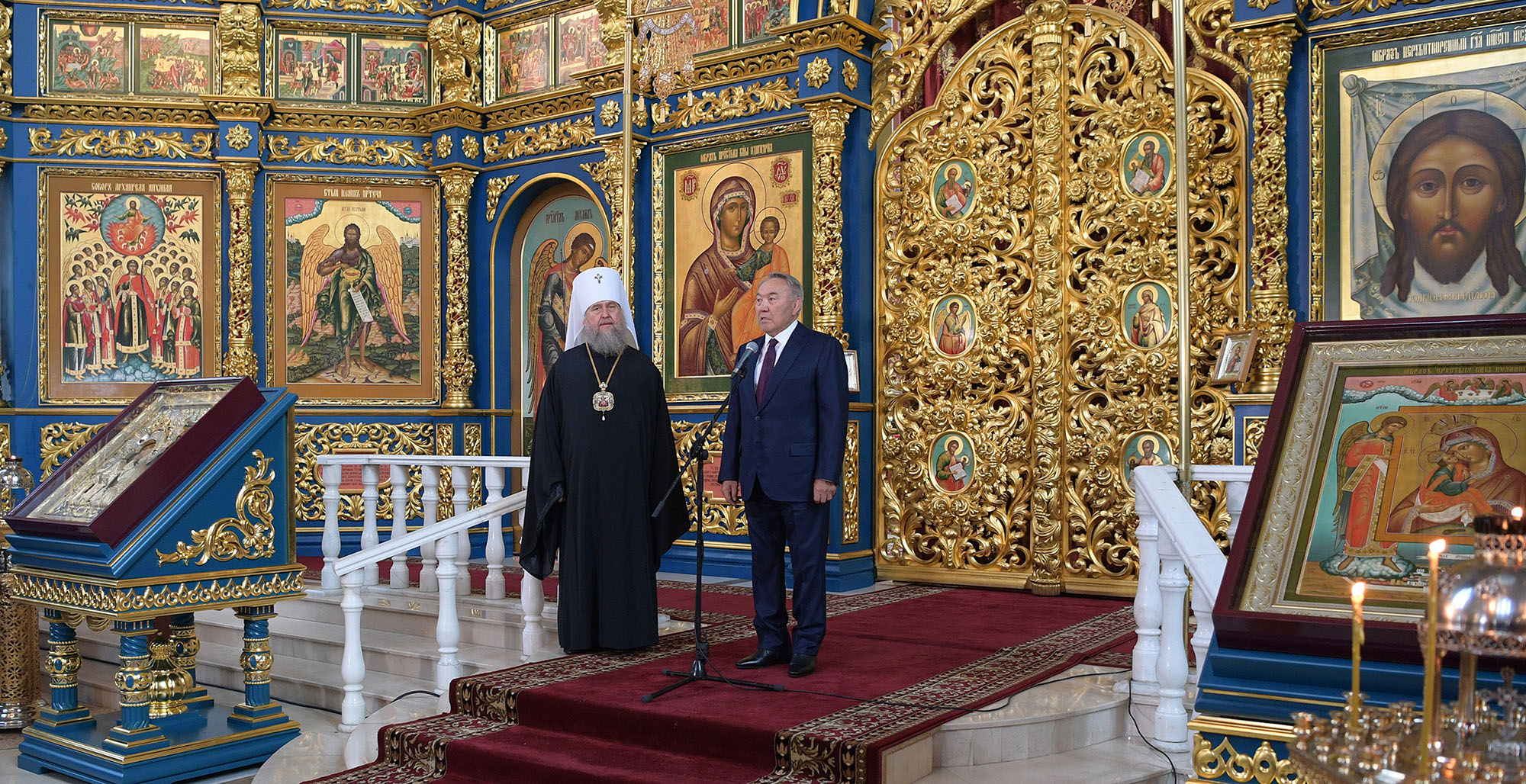 Nursultan Nazarbayev Wishes Orthodox Christians in Kazakhstan a Happy Christmas