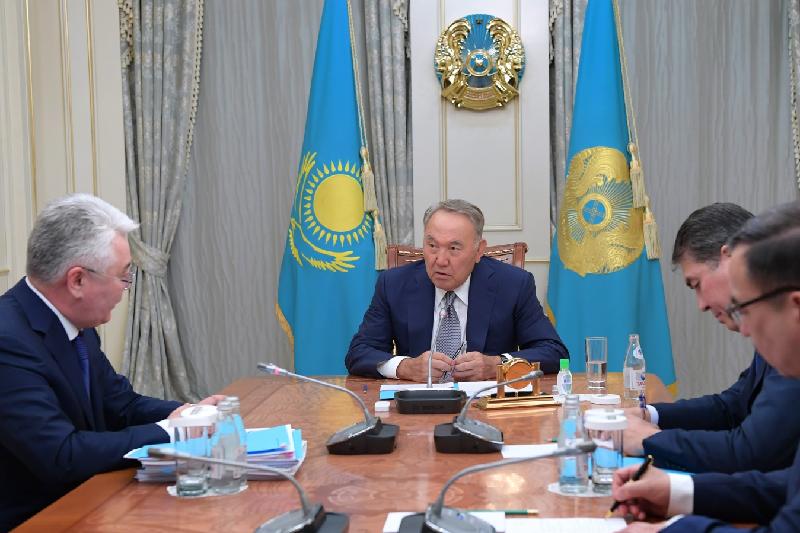 Kazakh President meets with Foreign Minister Beibut Atamkulov