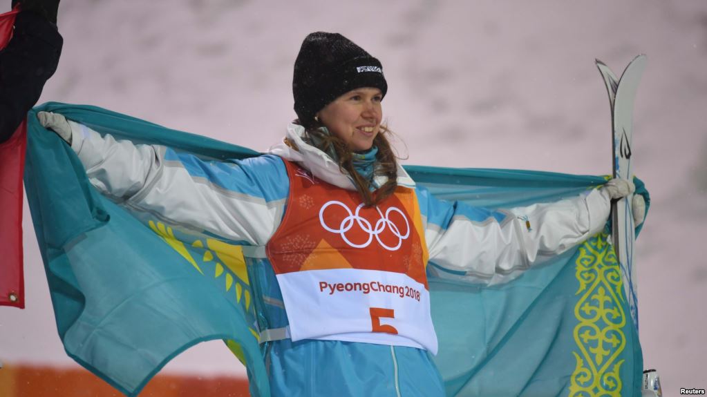 Yulia Galysheva wins at the World Cup in Calgary