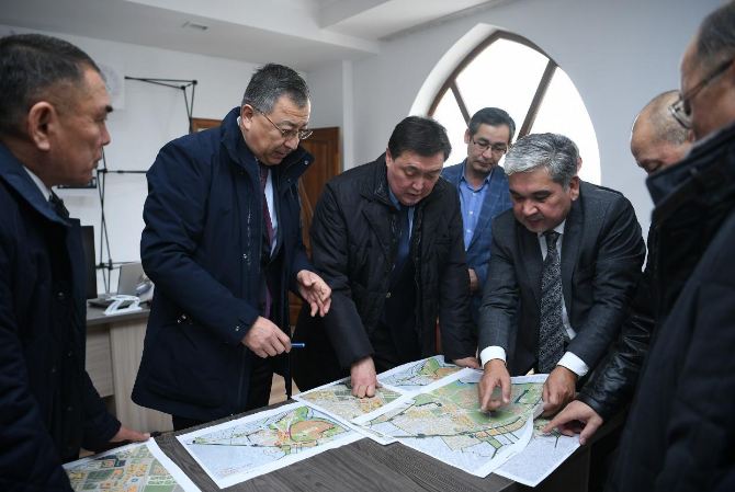 Construction of administrative, business, cultural and spiritual centers started in Turkestan